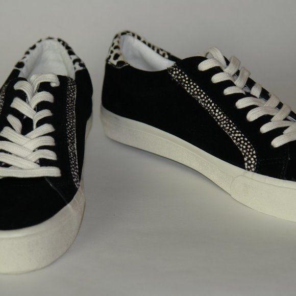NEW Madwell Sidewalk Low Tops Black Suede Size 8 - Picture 5 of 7